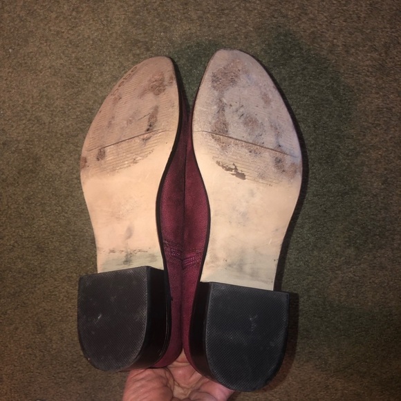 Bebe Midolo Wine Colored Chelsea Booties Size 10 - Picture 4 of 6